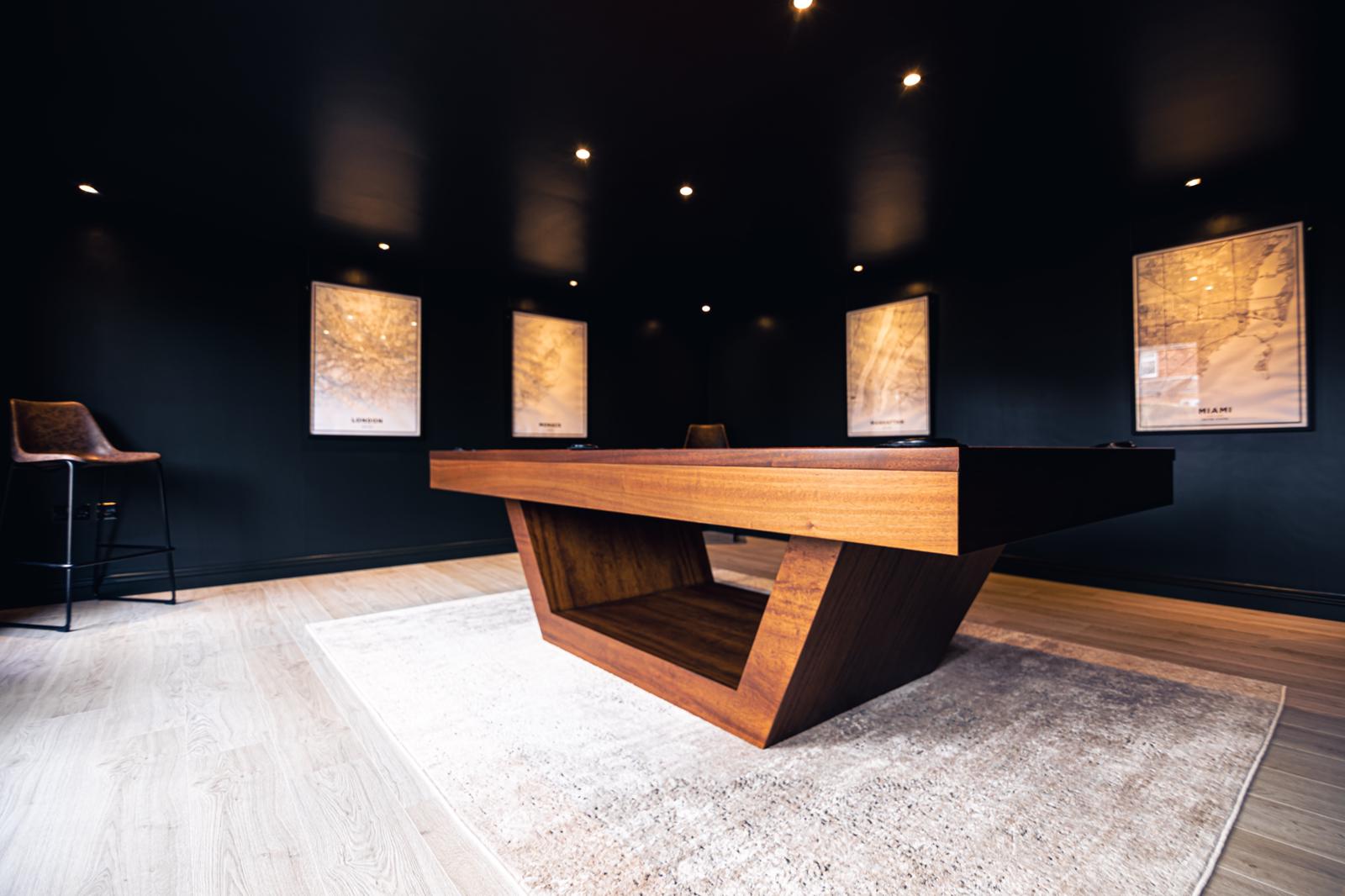 Atelier luxury billiards, mix of tradition and innovation