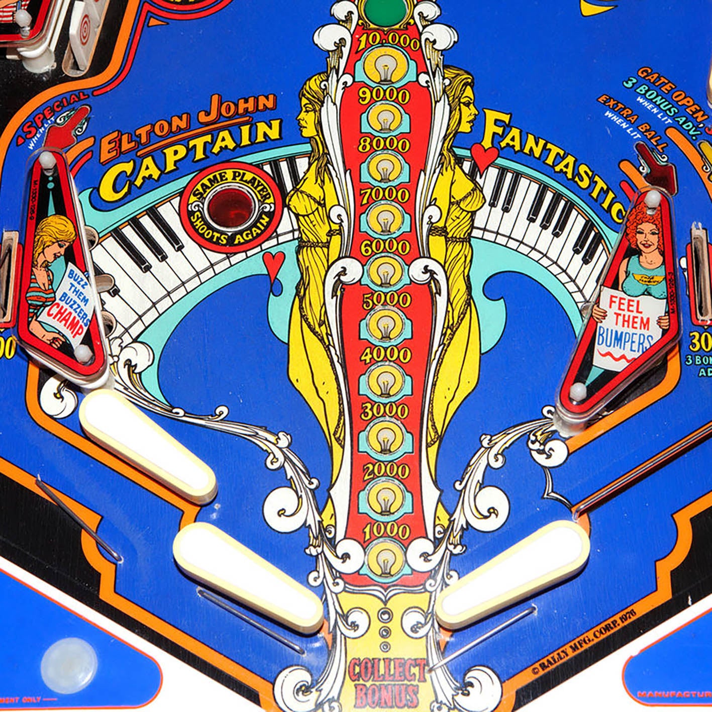 Captain Fantastic Pinball Machine