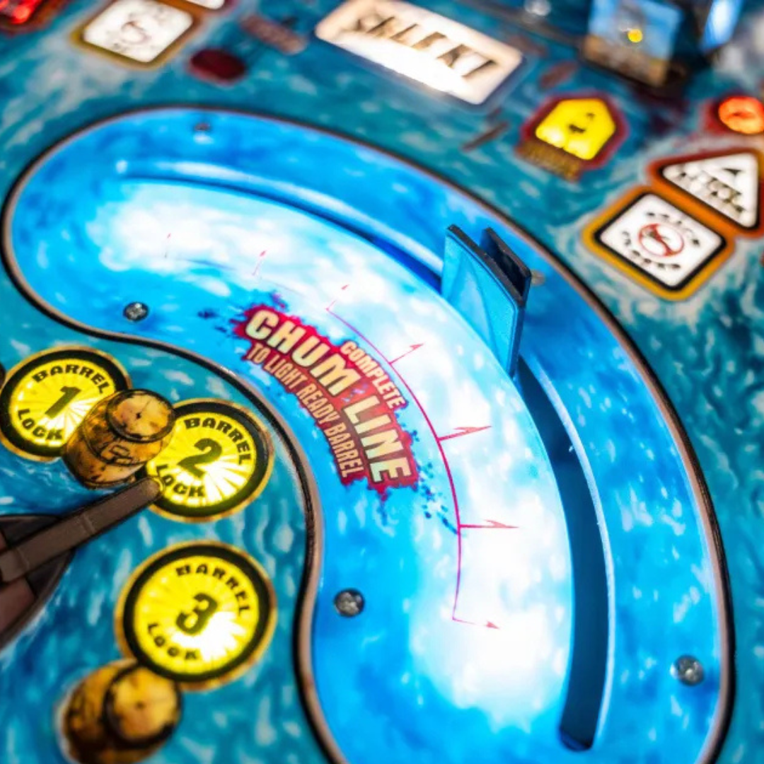 2024 JAWS Premium Pinball Machine by Stern