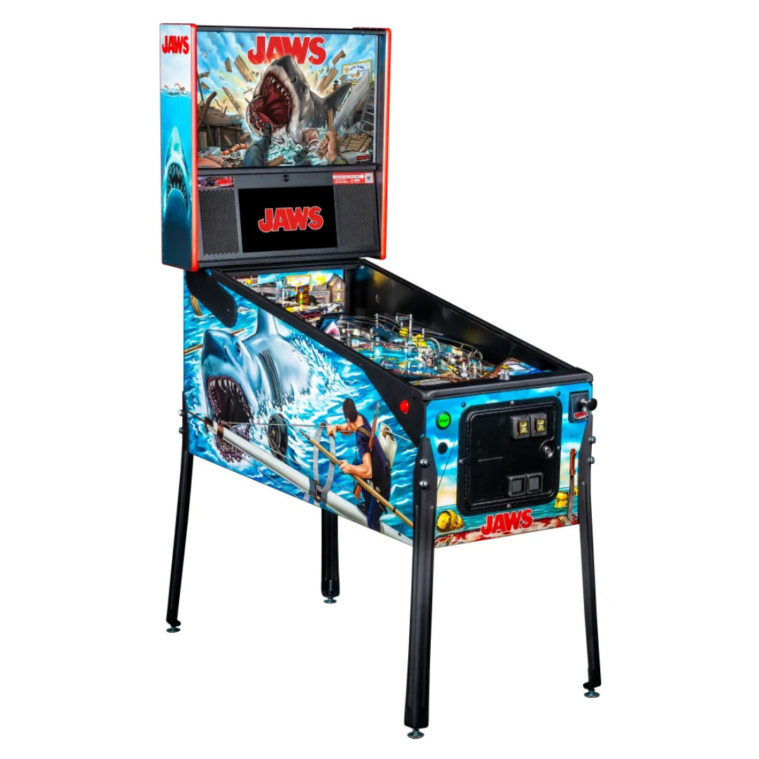 2024 JAWS Premium Pinball Machine by Stern