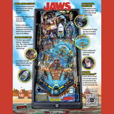 2024 JAWS Premium Pinball Machine by Stern