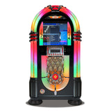 Rock-Ola Bubbler Digital Music Center Jukebox in Black with Bluetooth