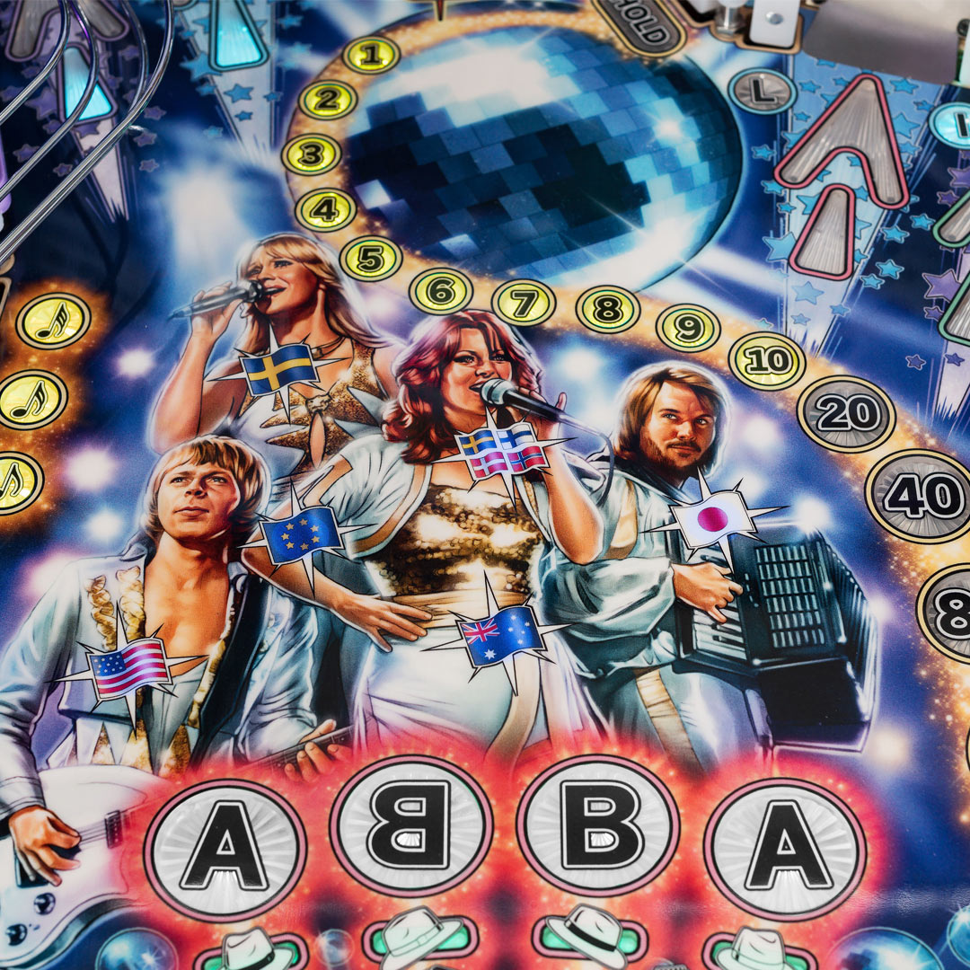 2024 Abba Arrival Limited Edition Pinball Machine by Pinball Brothers