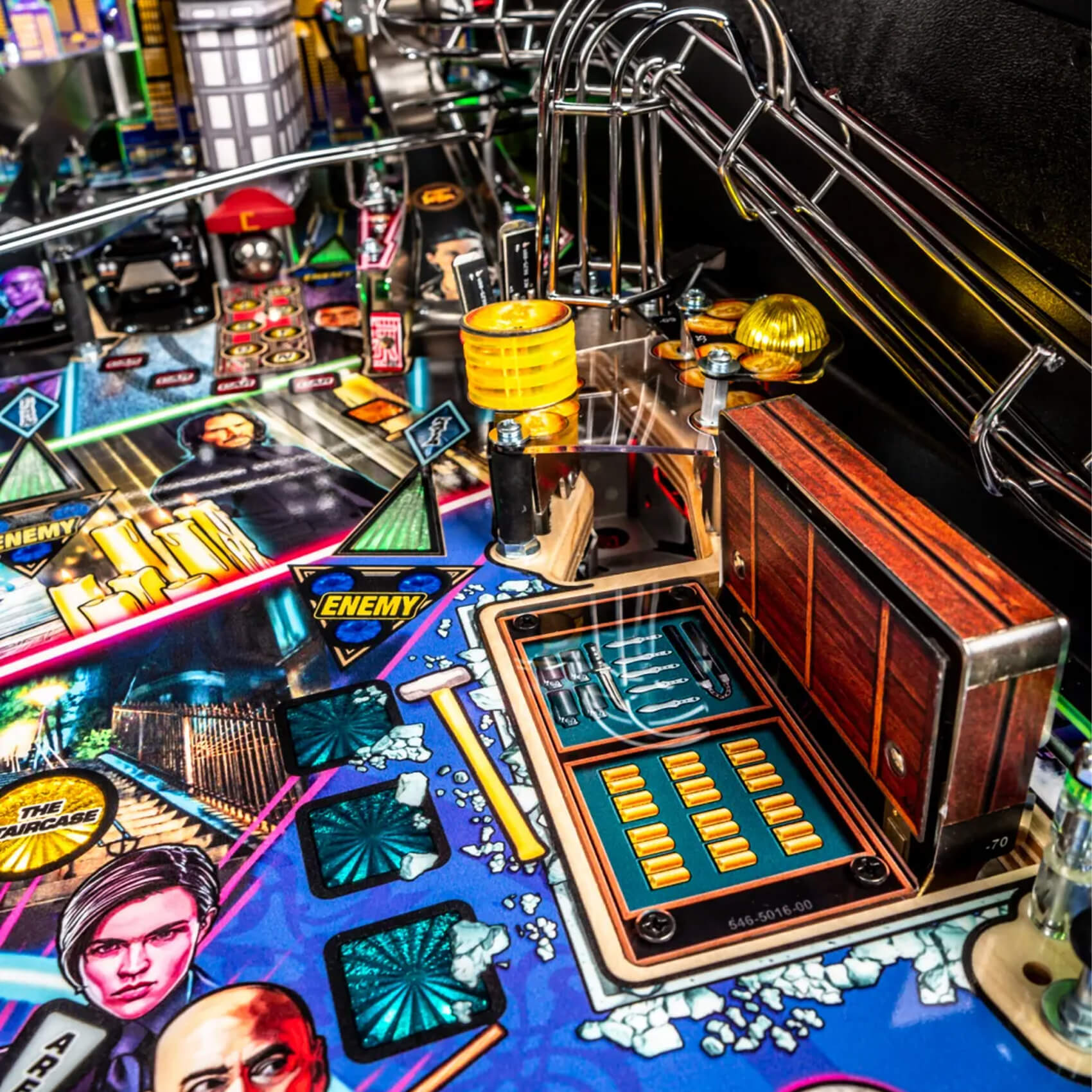 2024 John Wick Pro Pinball Machine by Stern