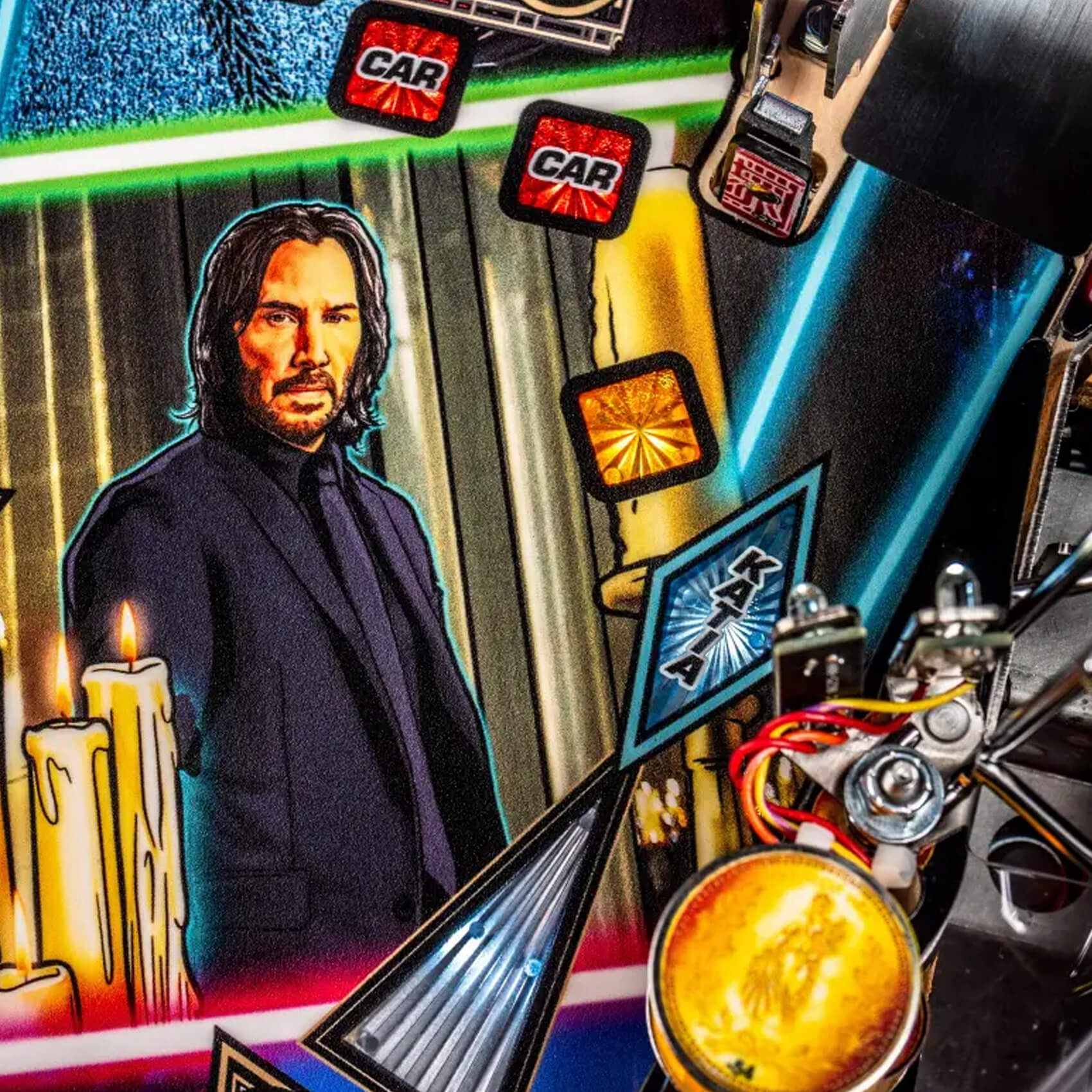 2024 John Wick Pro Pinball Machine by Stern