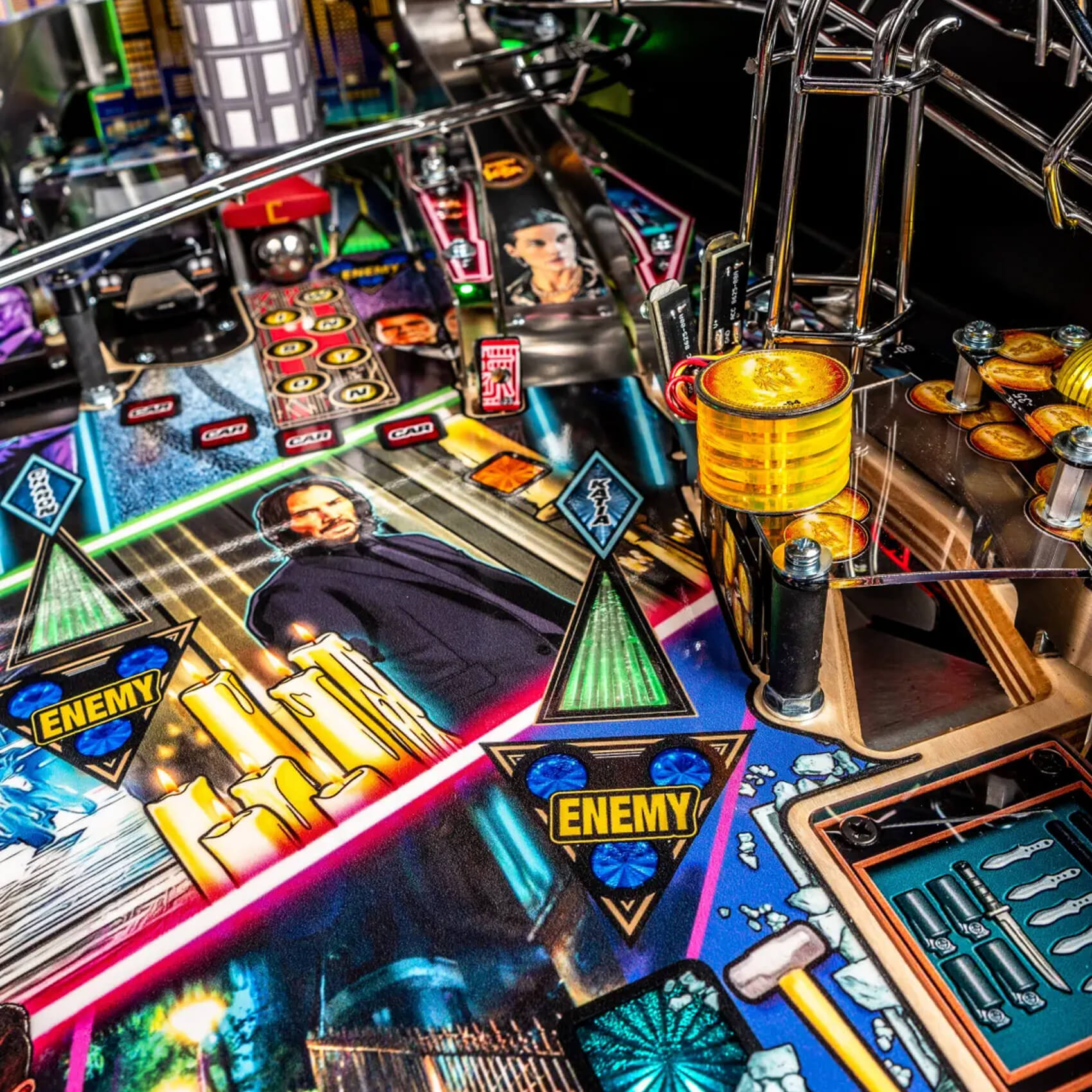 2024 John Wick Pro Pinball Machine by Stern