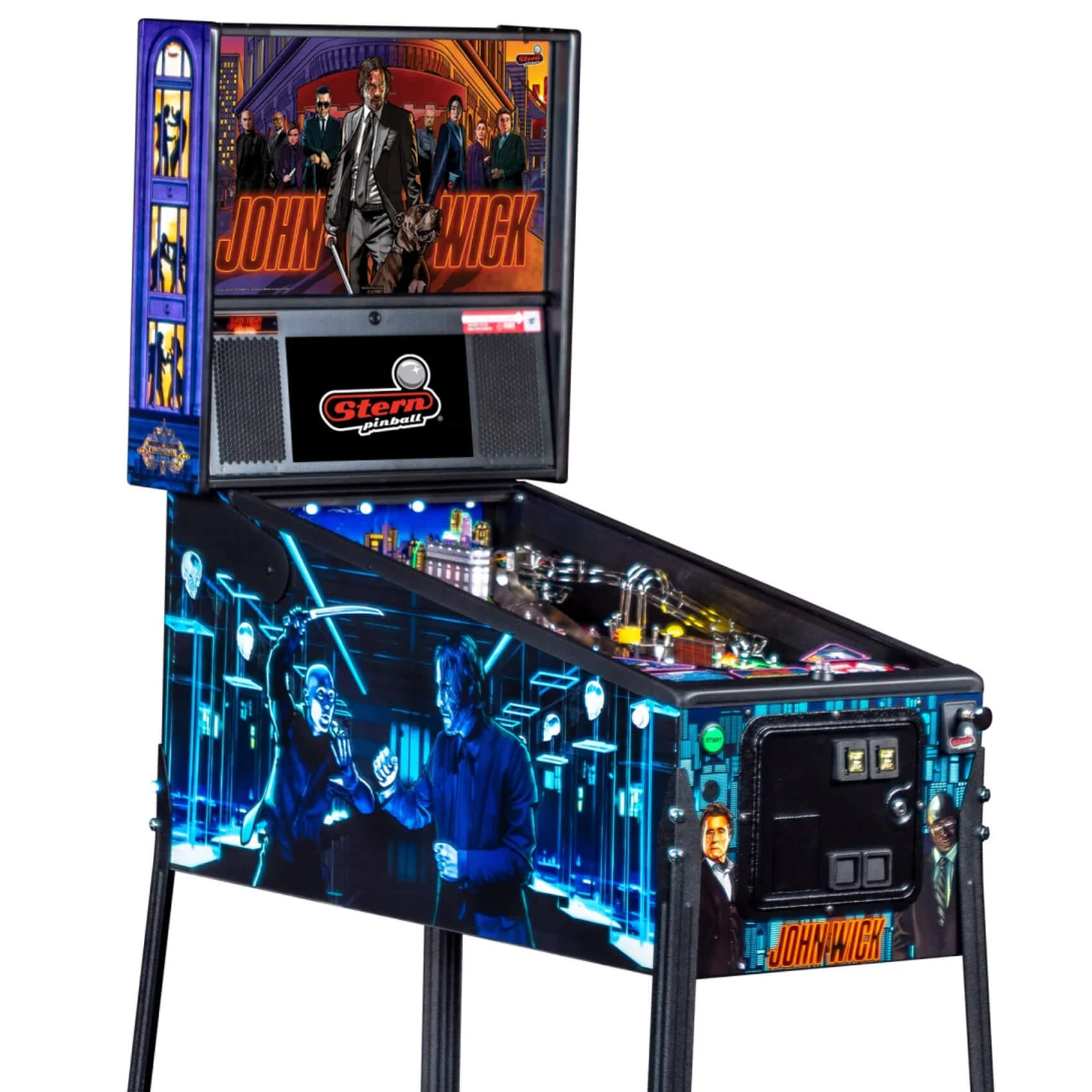 2024 John Wick Pro Pinball Machine by Stern