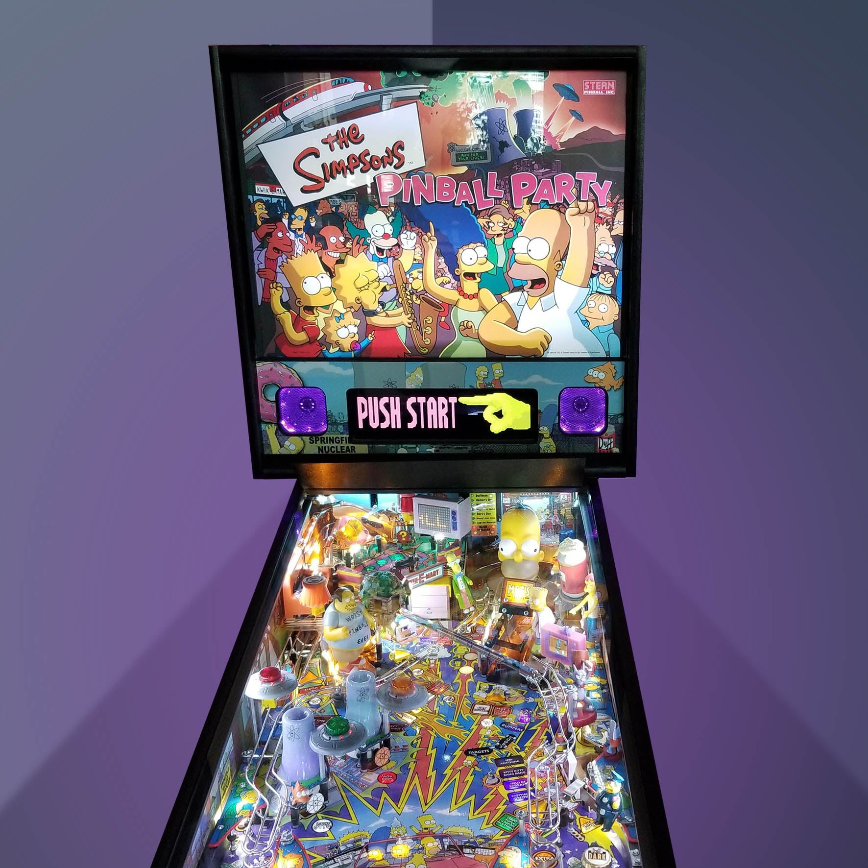 2003 The Simpsons Party Pinball by Stern