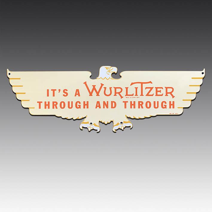 Wurlitzer dealership sign